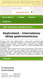 Mobile Screenshot of gastroland.com.pl