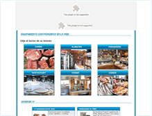 Tablet Screenshot of gastroland.com.ar